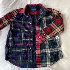 Ralph Lauren flannel boys size 7